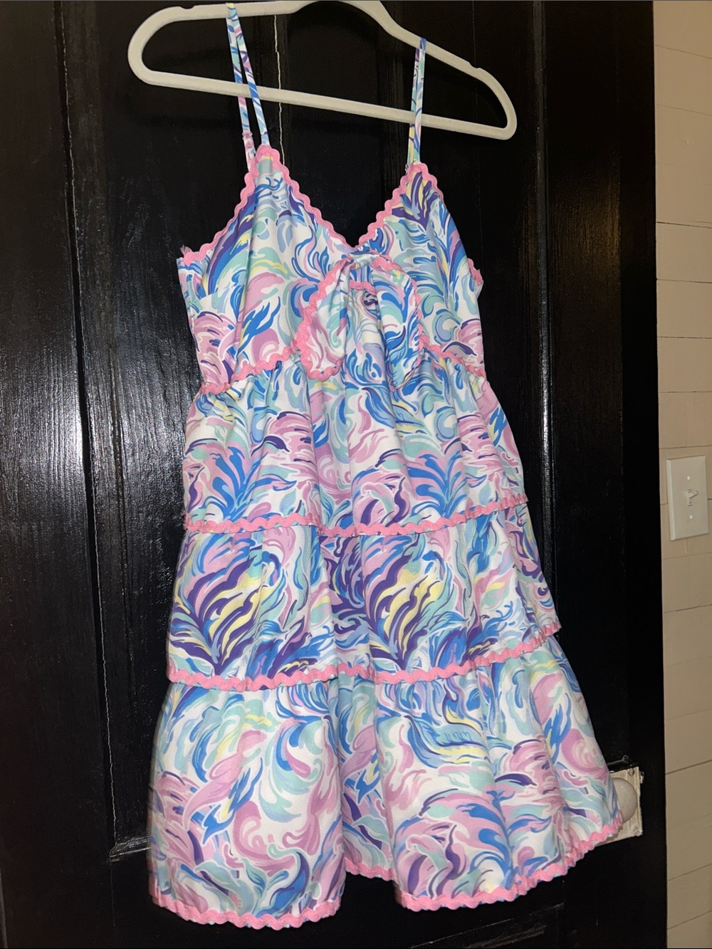 Simply Southern | Pastel Swirl Tiered Sundress - Picture 10 of 10